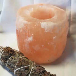 Porta velas de Sal del Himalaya