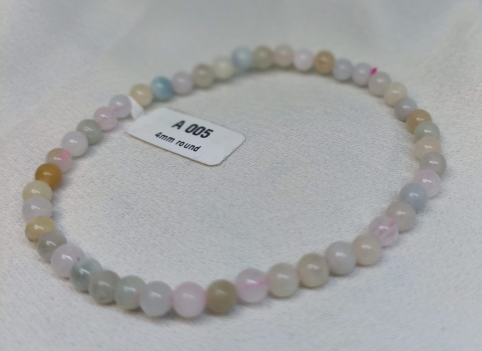 Pulsera de Aguamarina y Morganita