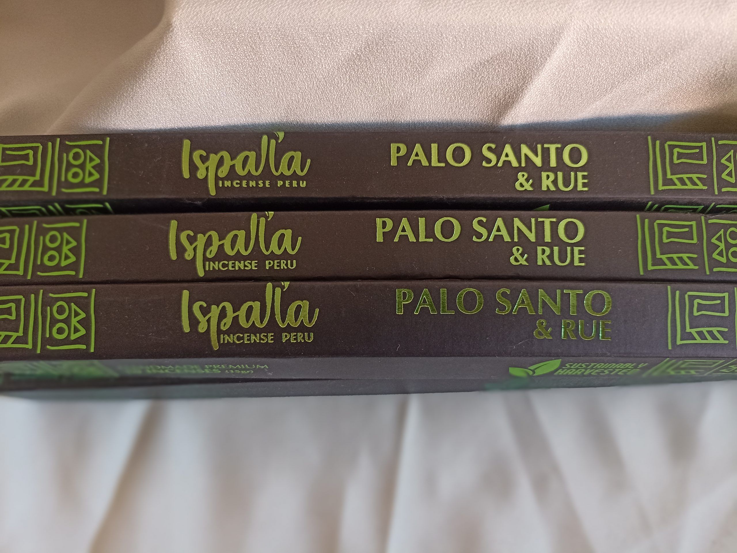 Incienso Stick Ispalla de Palo Santo y Ruda
