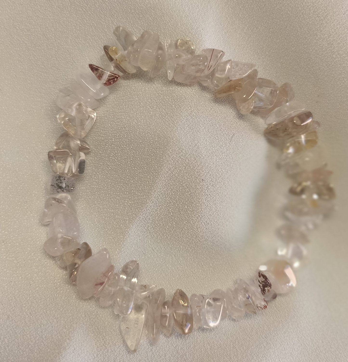 Pulsera de Cuarzo Rutilado