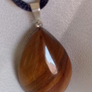 Colgante Gota de Ojo de Tigre