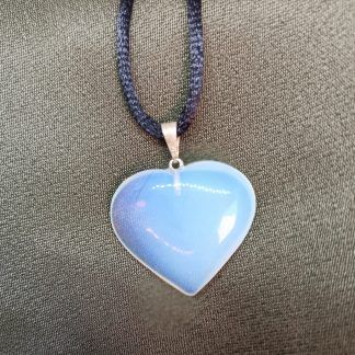 Colgante Corazón de Opalina