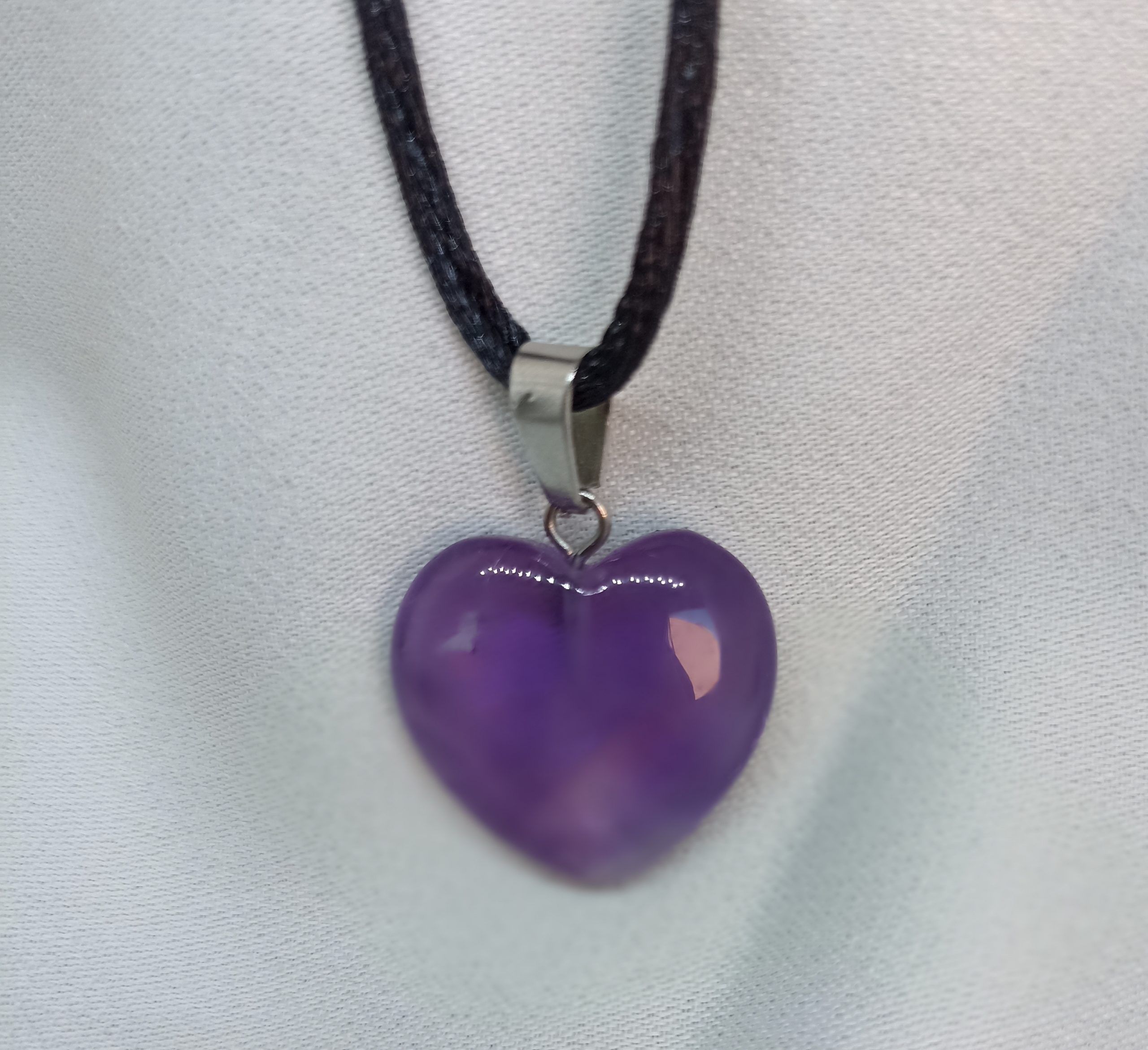 Colgante Corazón Amatista