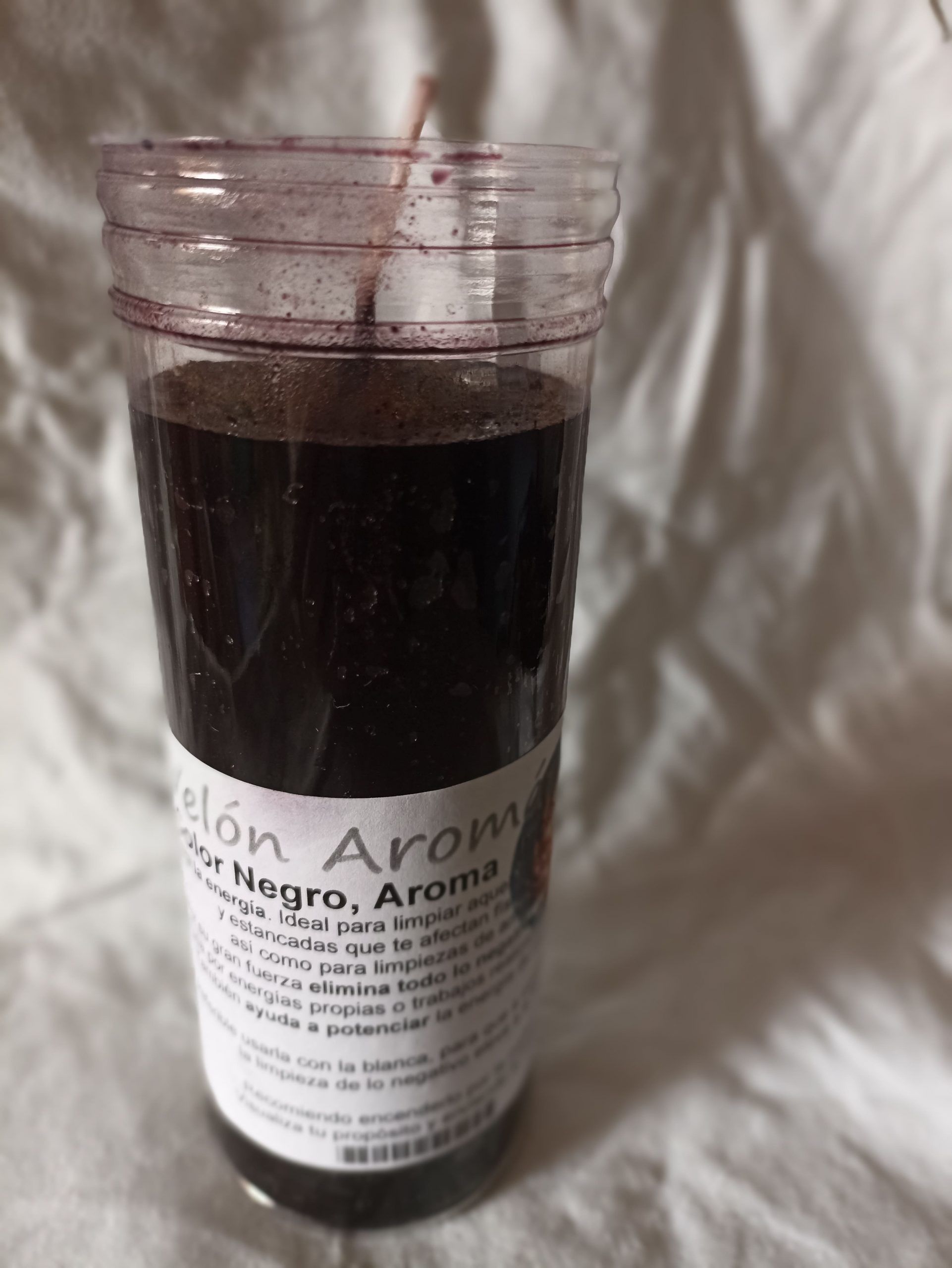 VELÓN RITUALIZADO NEGRO