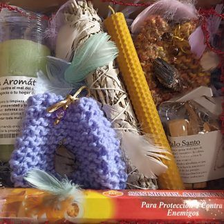 Pack protección Navidad con vela de miel