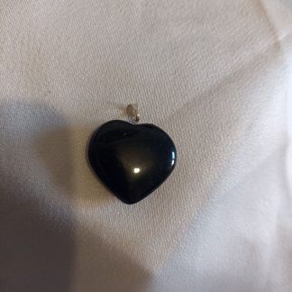 Colgante Corazón de Obsidiana