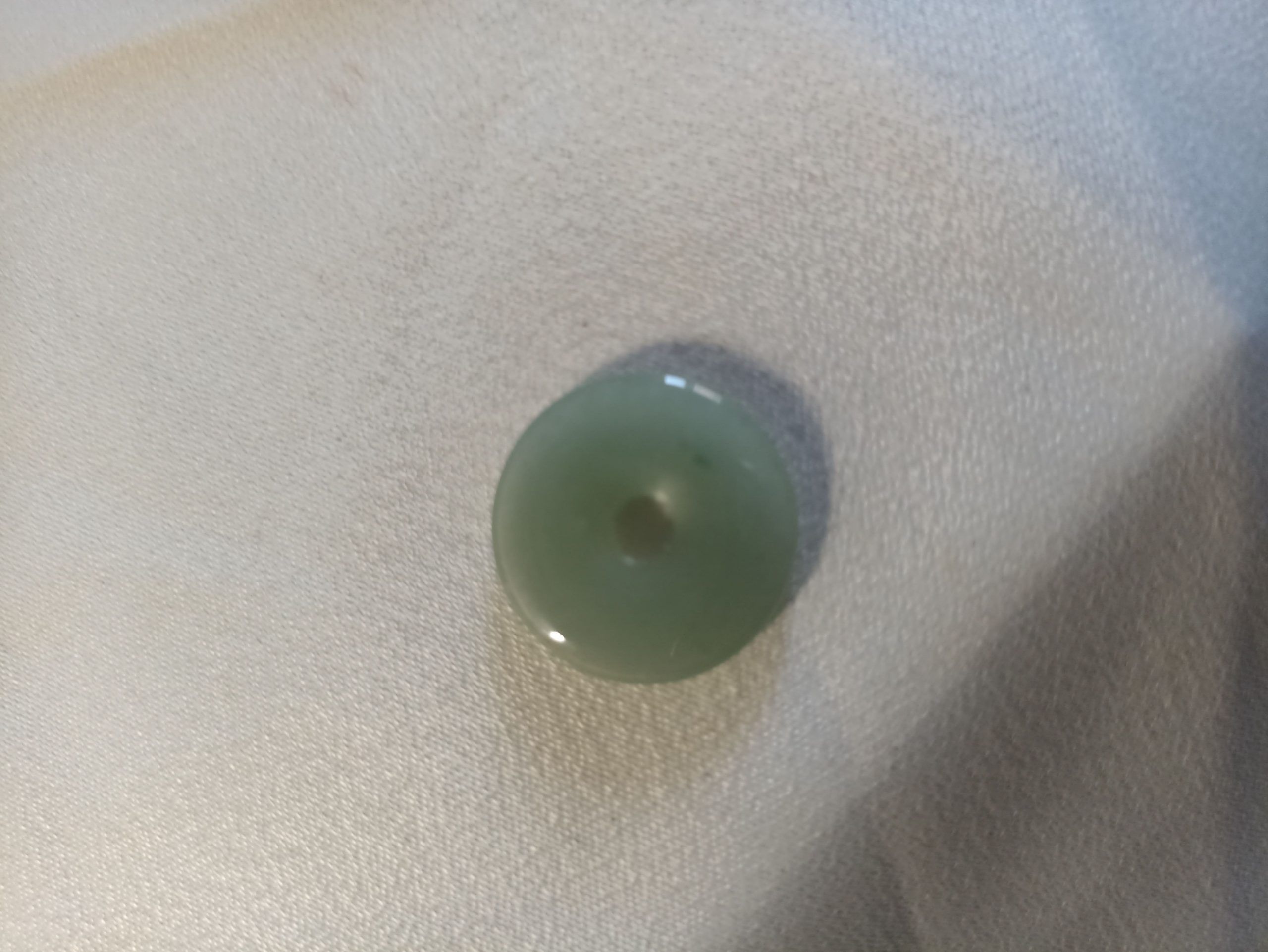 Colgante Donut de Cuarzo Verde o Aventurina - Imagen 5