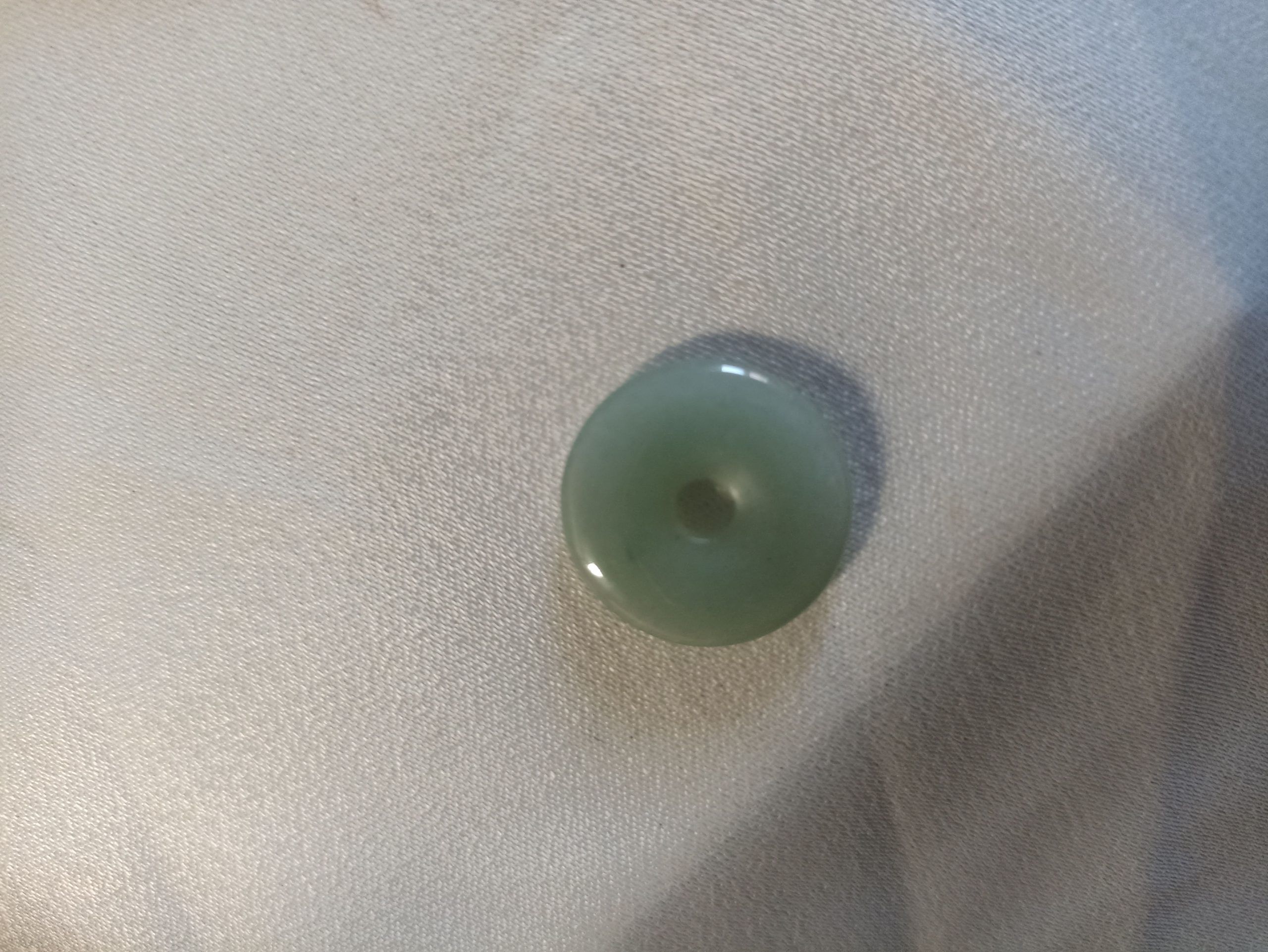 Colgante Donut de Cuarzo Verde o Aventurina - Imagen 7