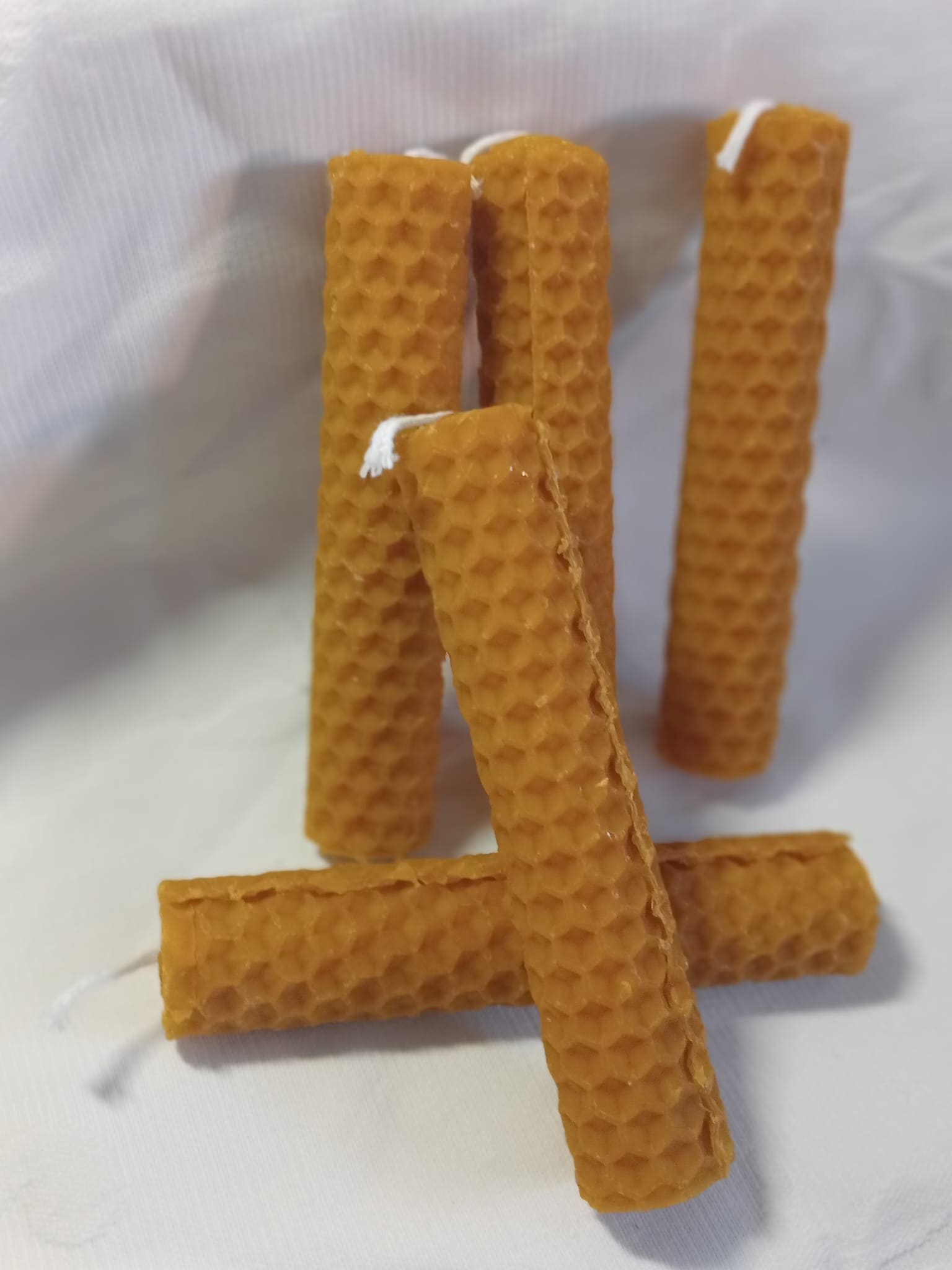 Vela de panal de miel de 10 cm - Imagen 6