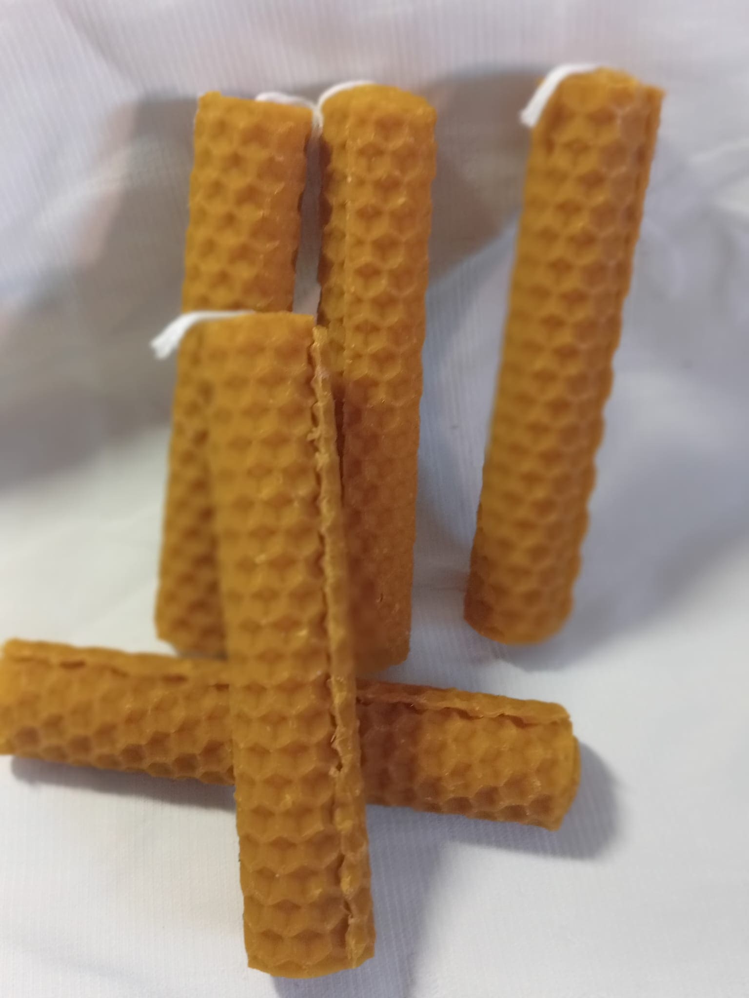 Vela de panal de miel de 10 cm - Imagen 5