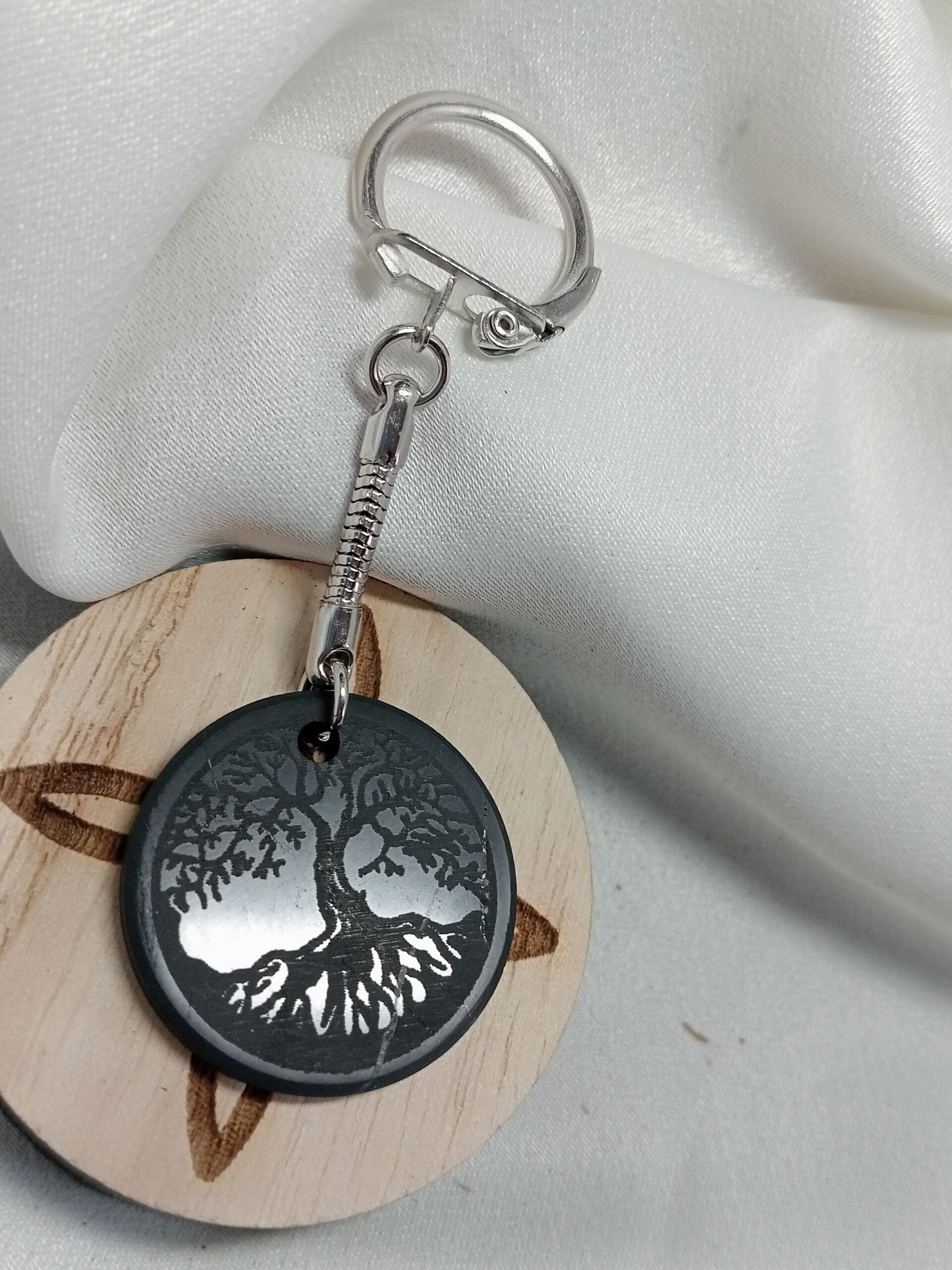 Llavero Shungit del Árbol de la Vida - Imagen 5