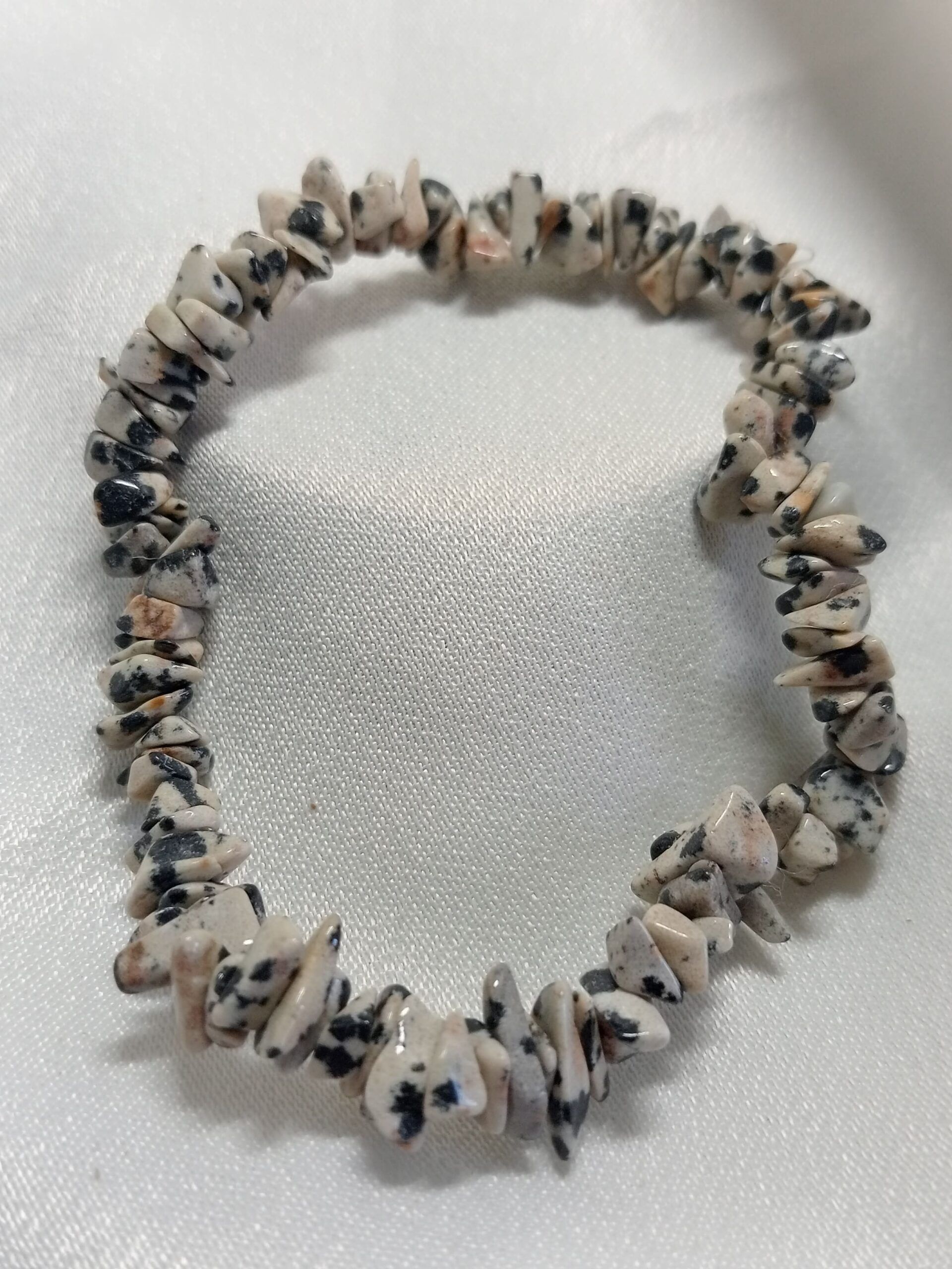 Pulsera de Jaspe Dalmanita o Dálmata - Imagen 6
