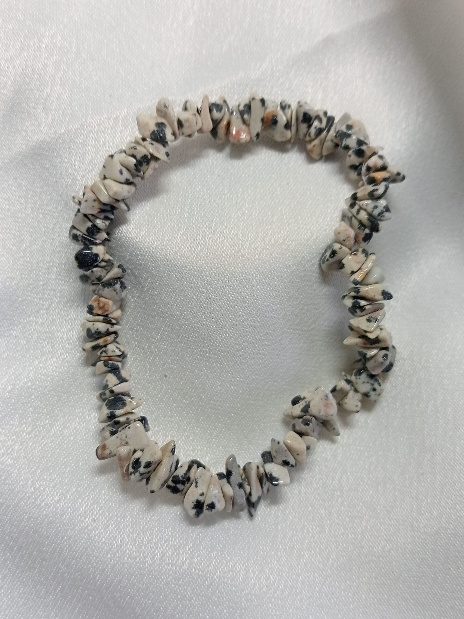 Pulsera de Jaspe Dalmanita o Dálmata - Imagen 5