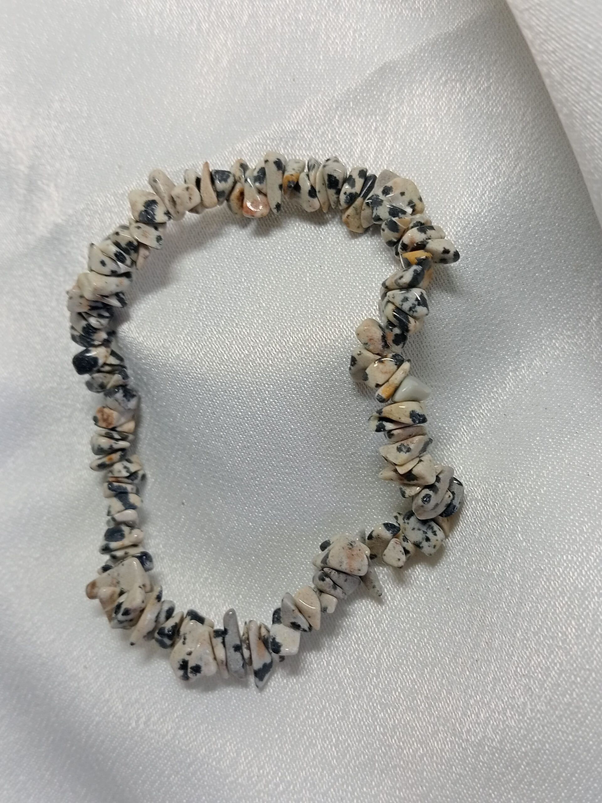 Pulsera de Jaspe Dalmanita o Dálmata - Imagen 4