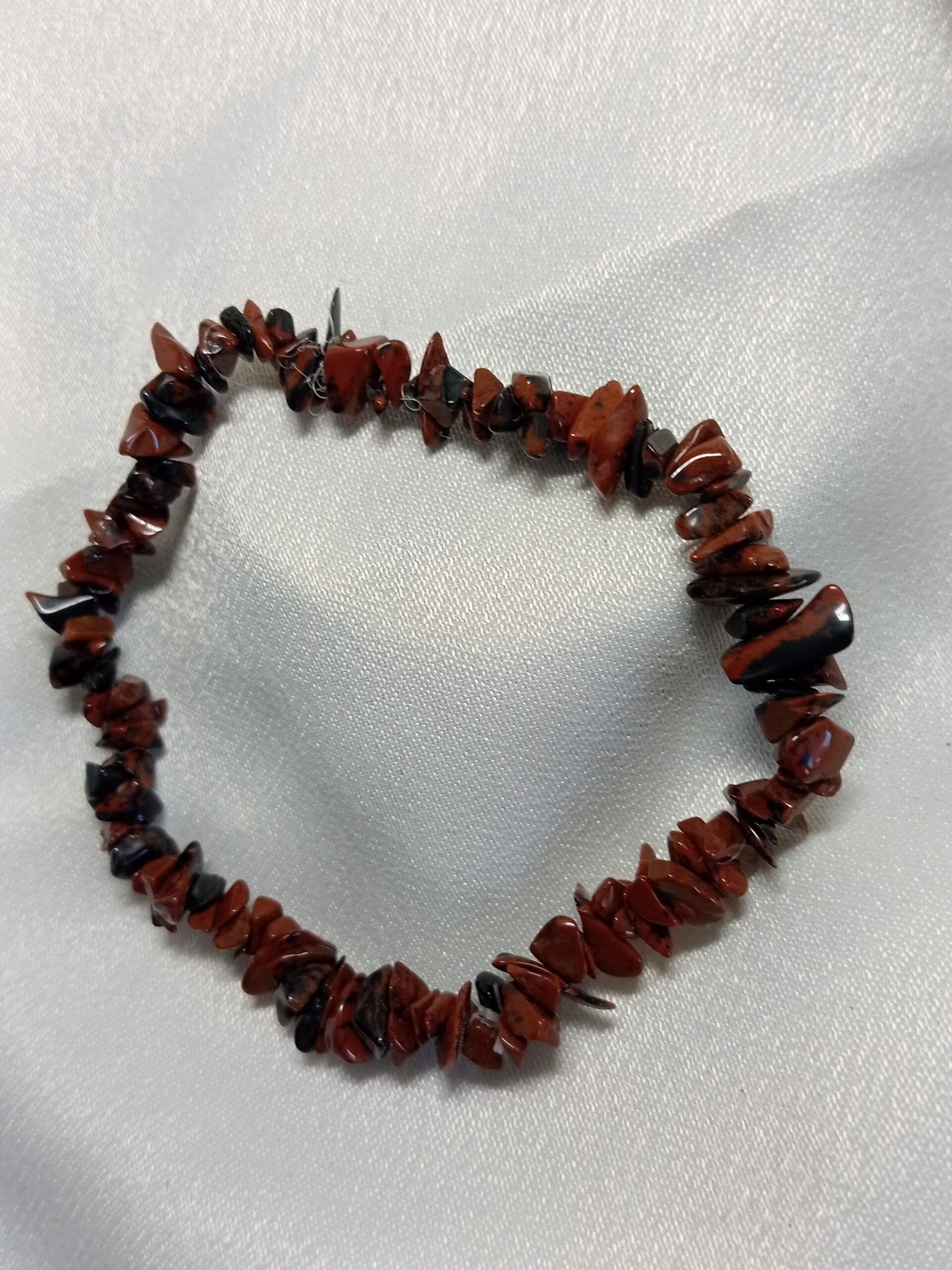 Pulsera de Obsidiana Caoba