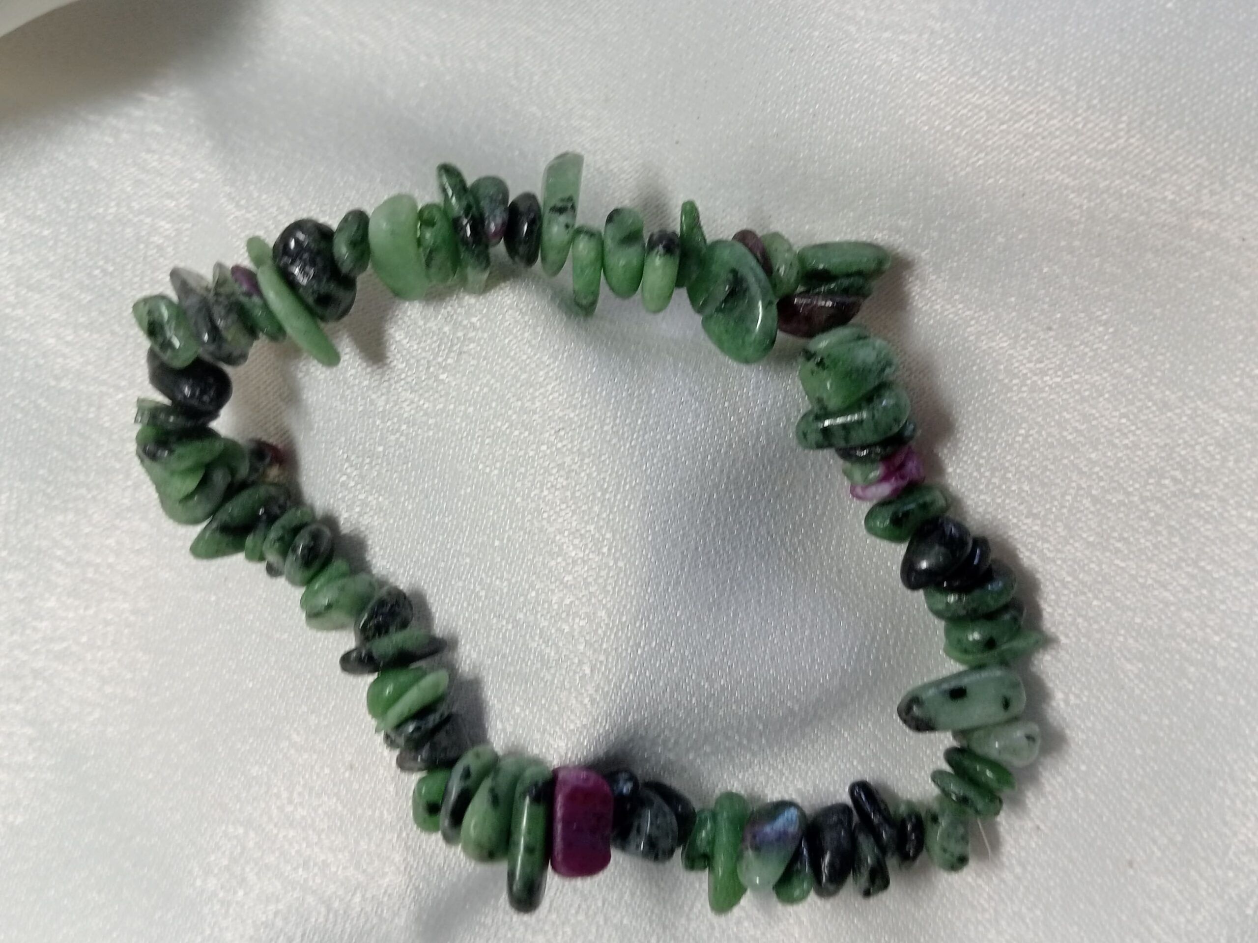 Pulsera de Zoisita con Rubí - Imagen 6
