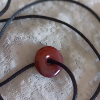 Donut de Jaspe Rojo