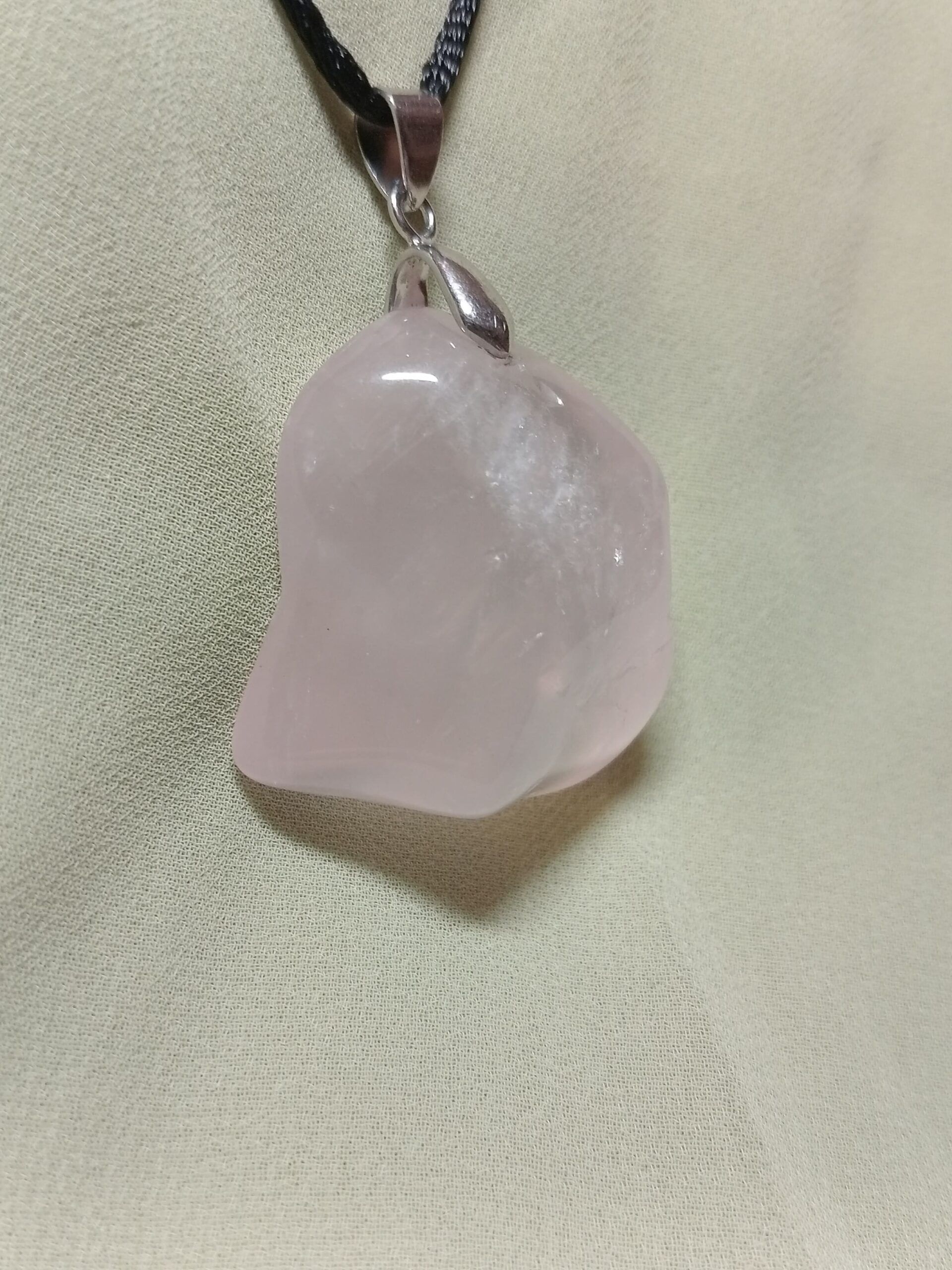 Colgante Cabujón de Cuarzo Rosa - Imagen 14