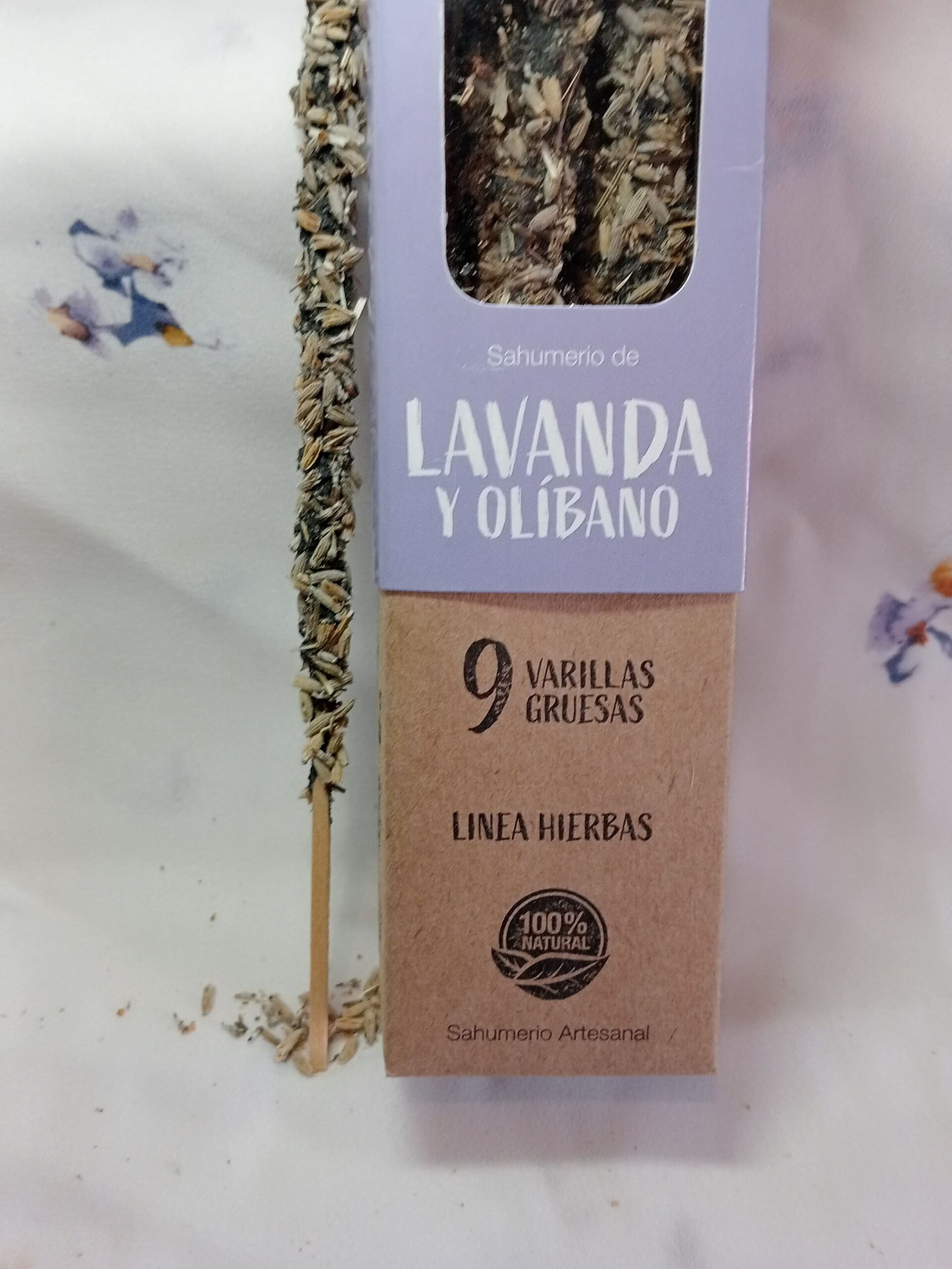 Incienso Stick Sagrada Madre de Lavanda y Olíbano - Imagen 3
