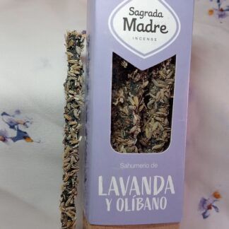 Incienso Stick Sagrada Madre de Lavanda y Olíbano