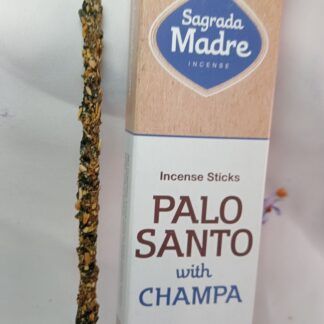 Incienso Stick Sagrada Madre de Palo Santo y Champa